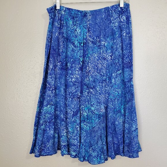 Nomadic Traders Midi Flowy Skirt Size Large - Picture 5 of 11